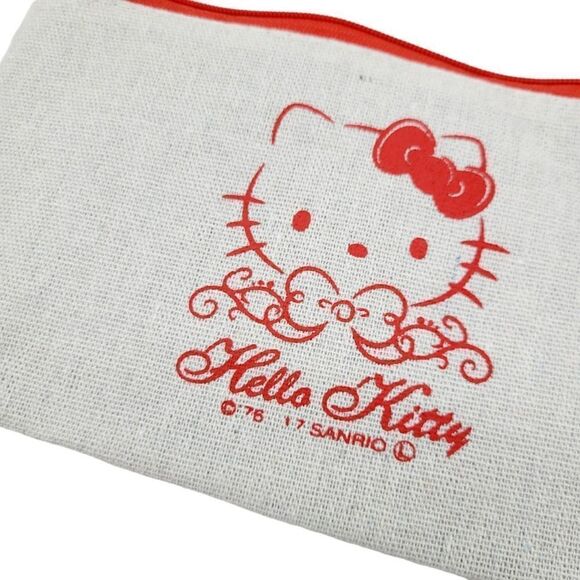 Brand New Japan Sanrio Hello Kitty Pencil Case Red - Picture 3 of 7